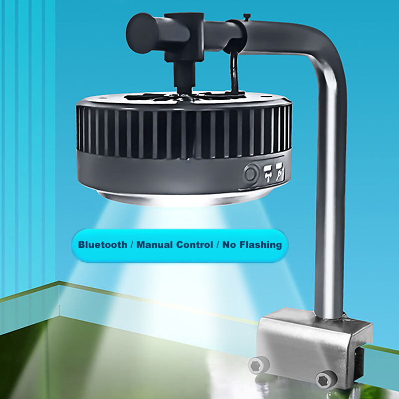 Planted Aquarium Algae Remover - Luz LED Inteligente Bluetooth Jebao para