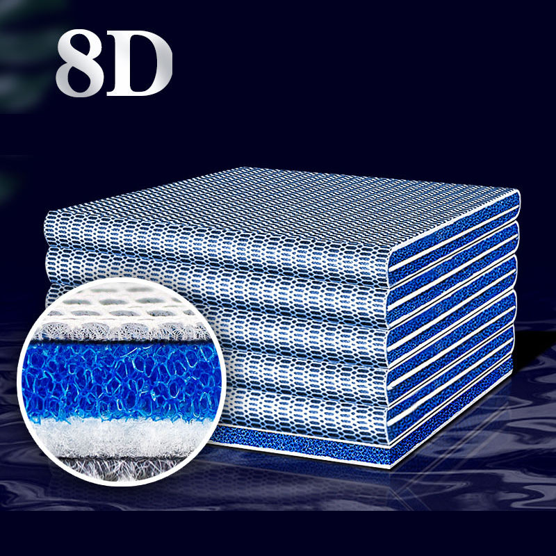 Aquarium Planted Filter - 8d 8 camadas esponja do filtro