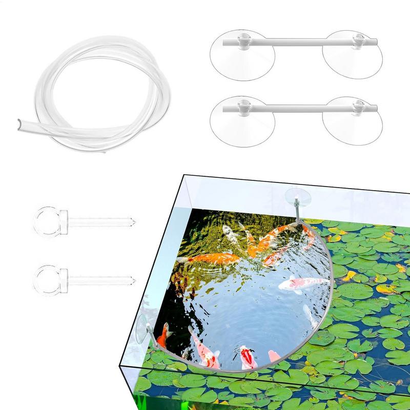 Aquarium Planted Filter - Anel de alimentação de peixes corral
