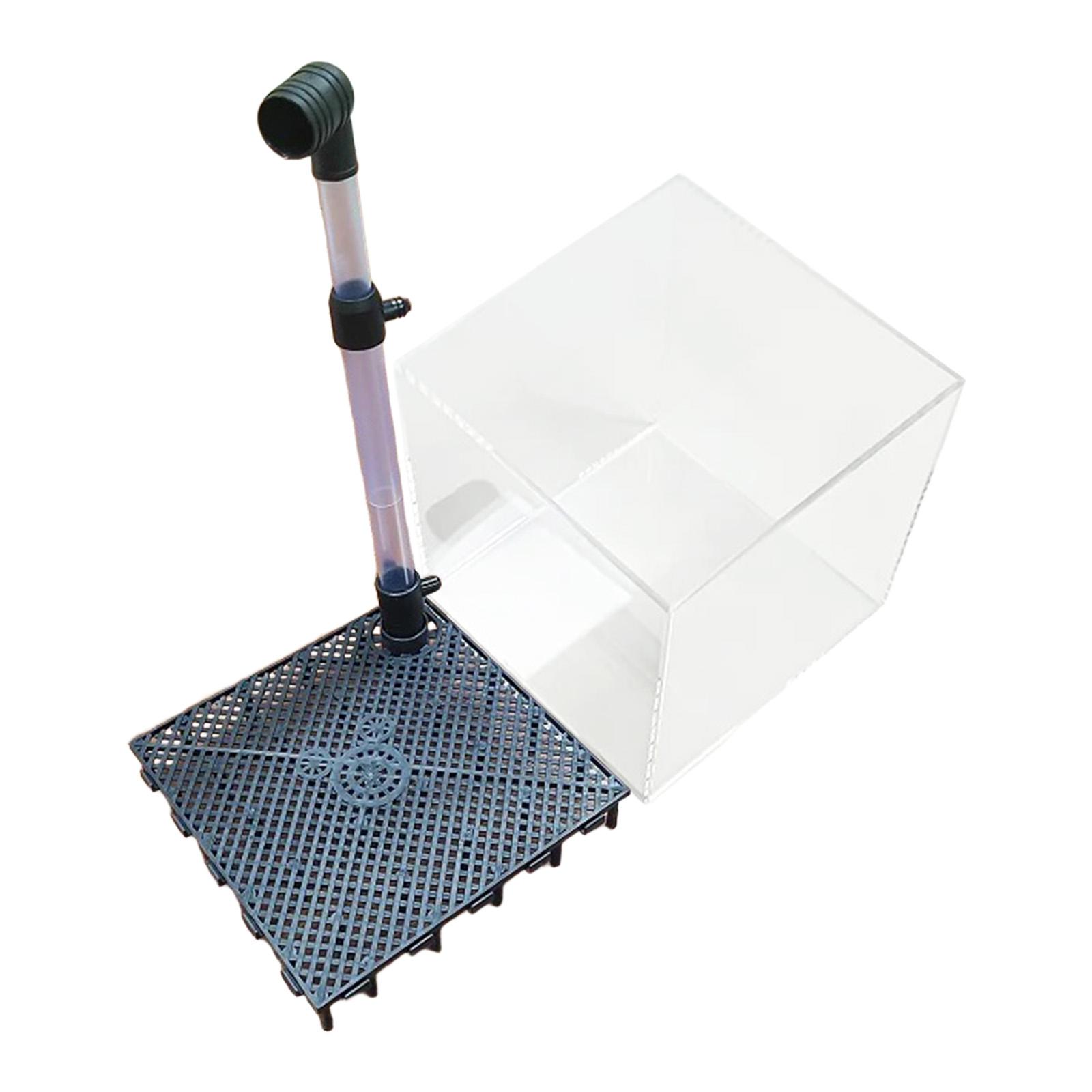 Planted Aquarium Undergravel Filter - Caixa de filtro subviagem acrílica com