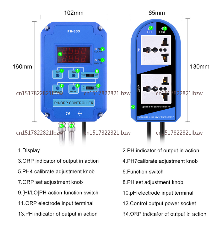 Medidor Digital 2 em 1 de PH/O - Planted Aquarium Ph avaliação e preço