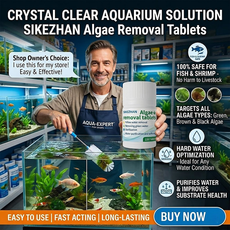 Tabletes Removedores Rápidos d - Planted Aquarium Algae Control avaliação e preço