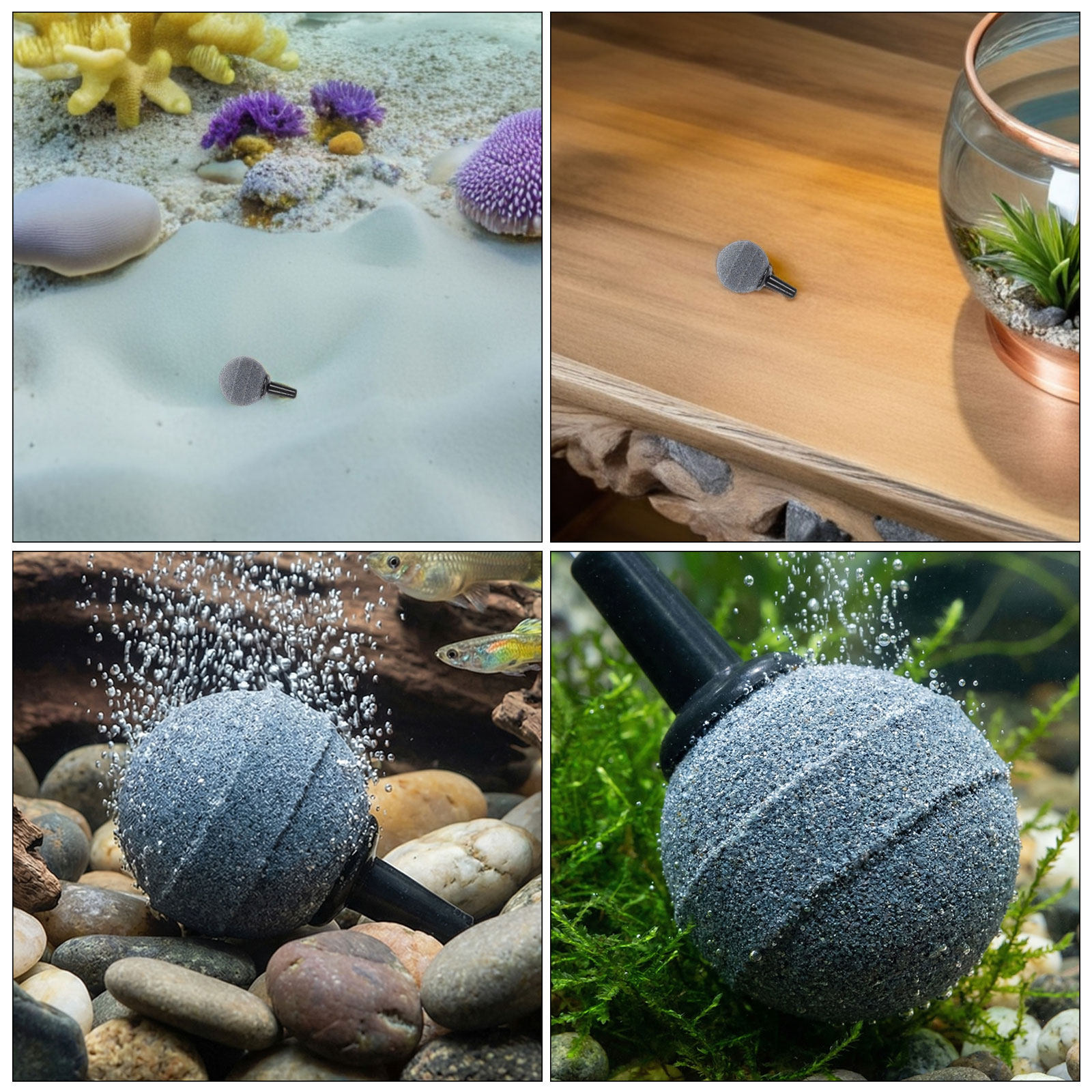 12 Peças de Pedra Difusora de  - Planted Aquarium Care avaliação e preço