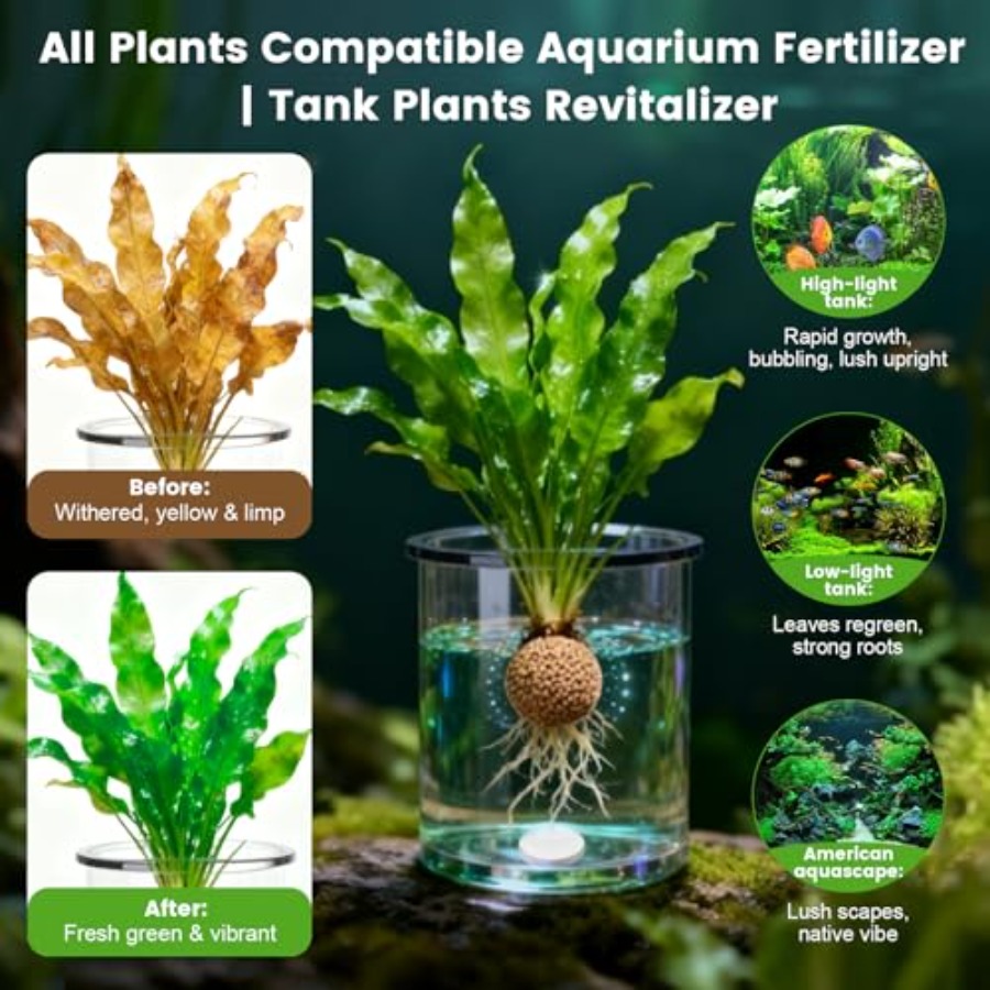 Pastilhas de Raiz, Fertilizant - Planted Aquarium Fertilizer avaliação e preço