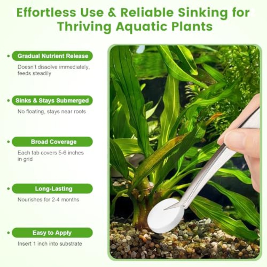 Pastilhas de Raiz, Fertilizant - Planted Aquarium Fertilizer avaliação e preço