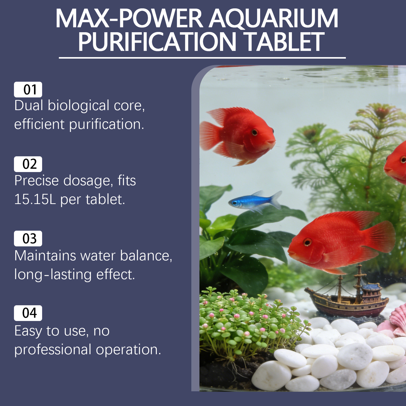 Comprimidos Removedores de Alg - Planted Aquarium Algae Control avaliação e preço